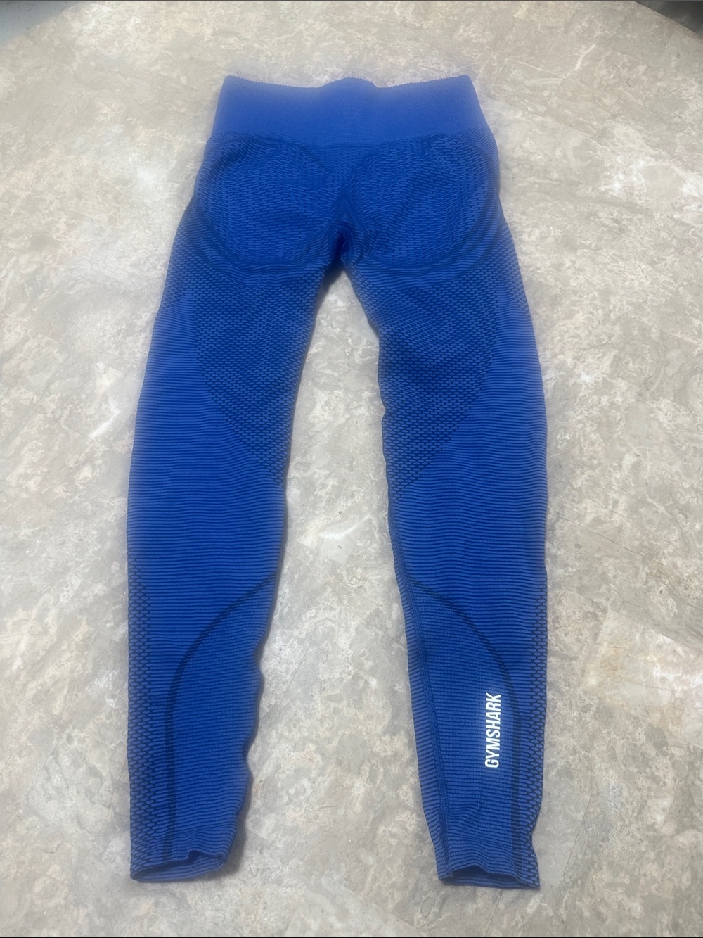 Gymshark Cobalt Textured Sculpting Leggings